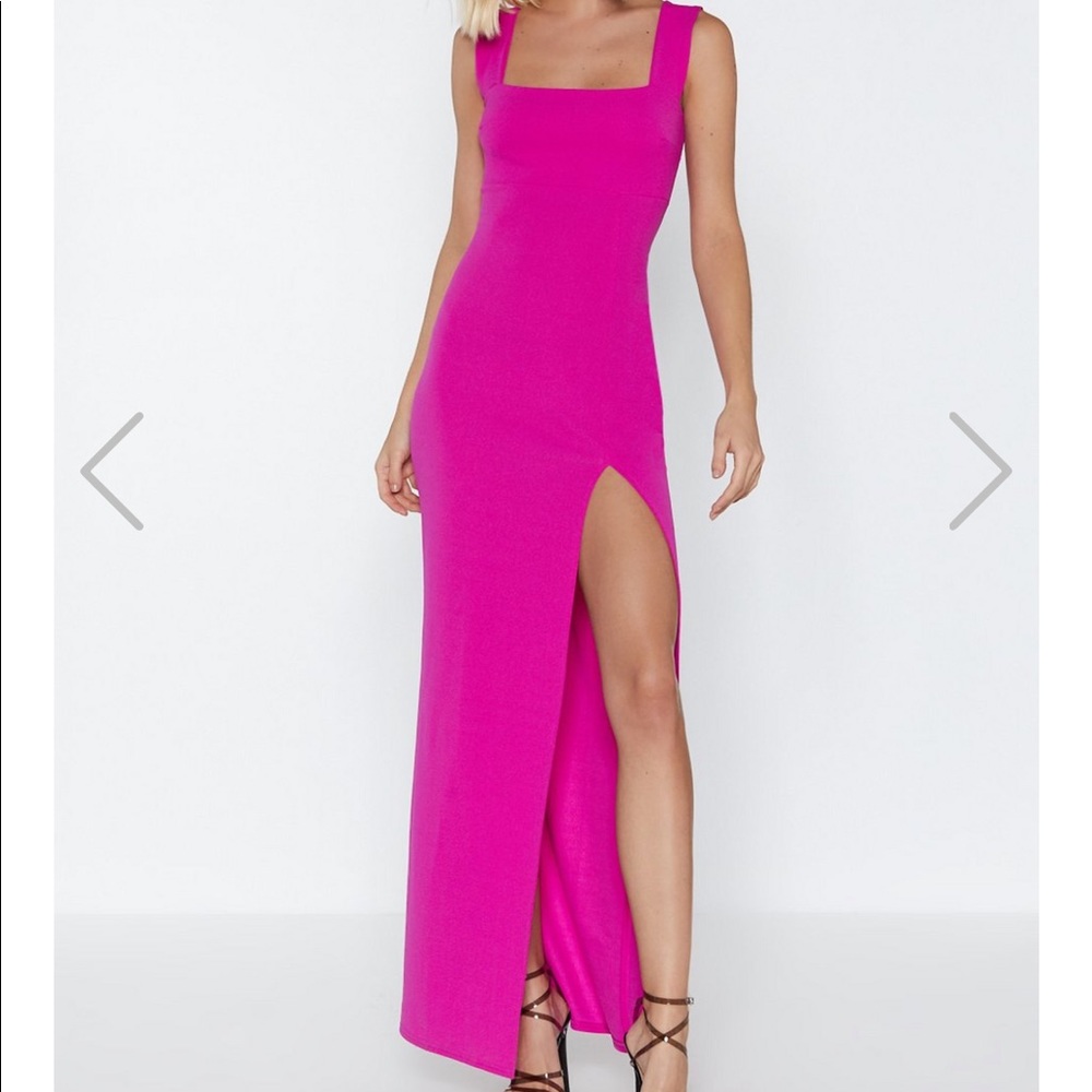 COPY - NWT Nasty gal hot pink dress